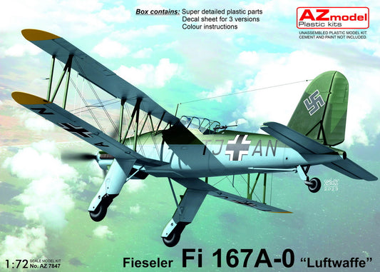 AZ Model AZ 7847 1:72 Fieseler Fi-167A-0 'Luftwaffe'