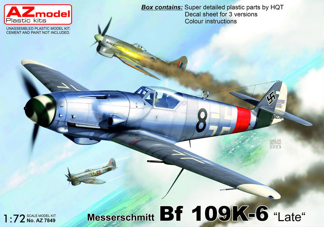 AZ Model AZ 7849 1:72 Messerschmitt Bf-109K-6 'Late'