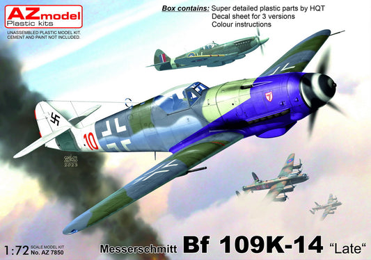 AZ Model AZ 7850 1:72 Messerschmitt Bf-109K-14 'Late'