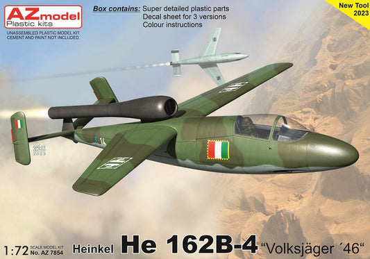 AZ Model AZ 7854 1:72 Heinkel He 162B-4 'VolksjÃ¤ger 46'