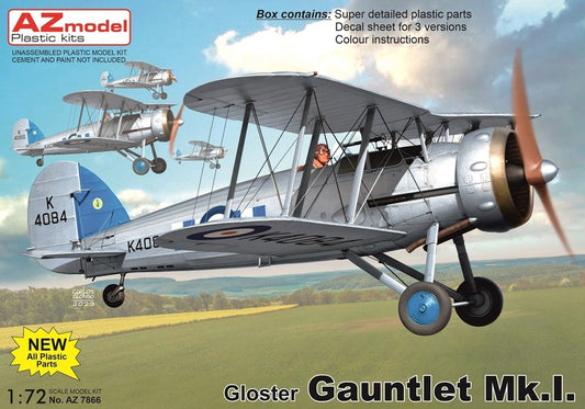 AZ Model AZ 7866 1:72 Gloster Gauntlet Mk.I