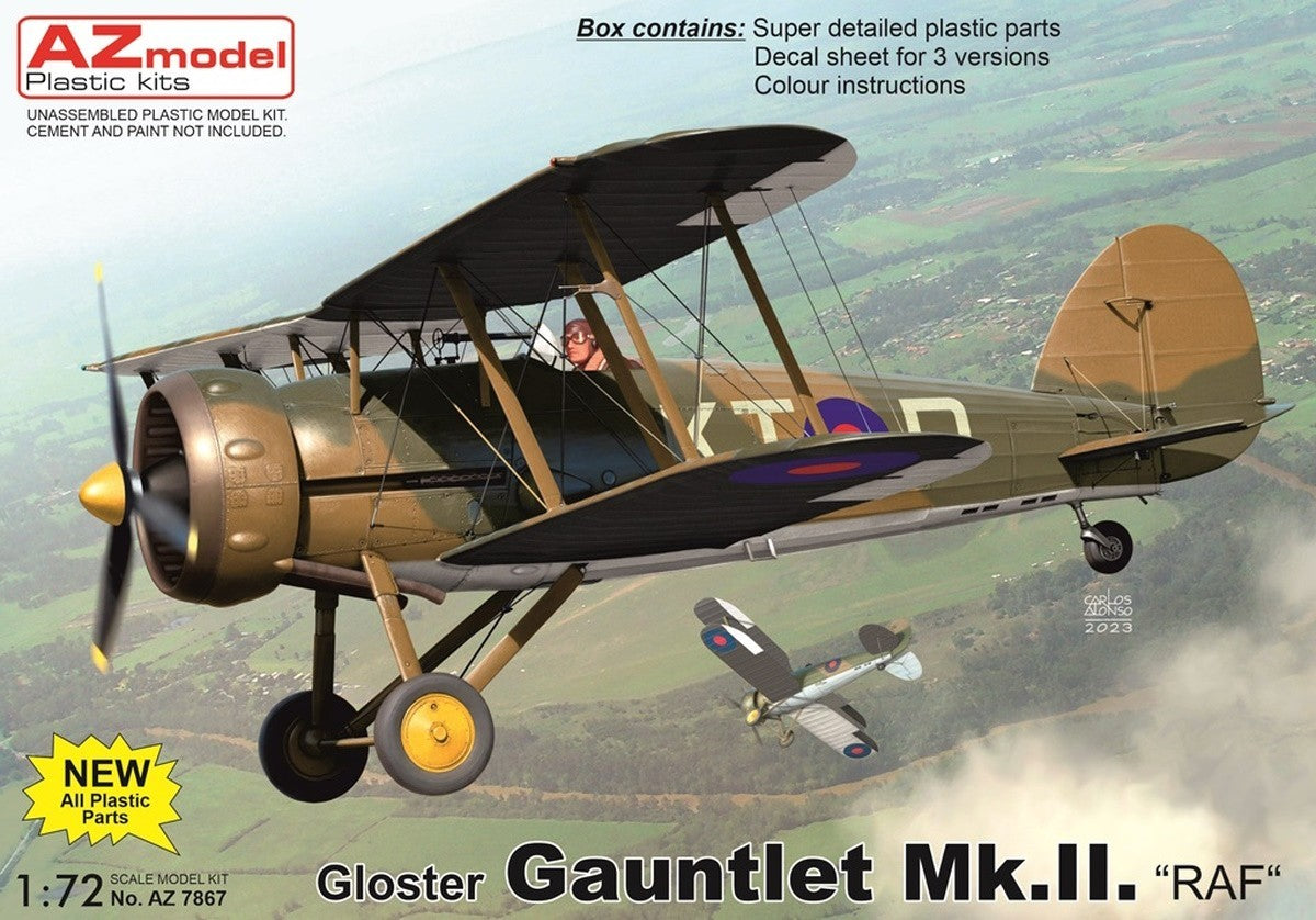 AZ Model AZ 7867 1:72 Gloster Gauntlet Mk.II RAF