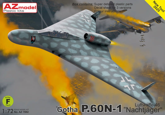AZ Model AZ 7892 1:72 Gotha P.60N-1