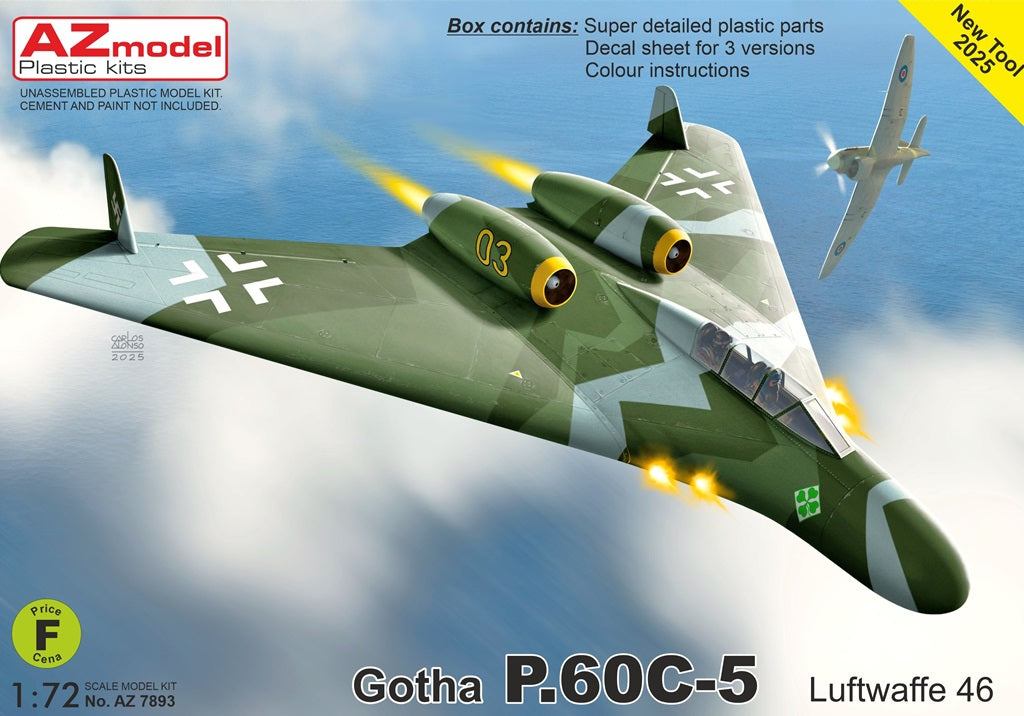 AZ Model AZ 7893 1:72 Gotha P.60C.5