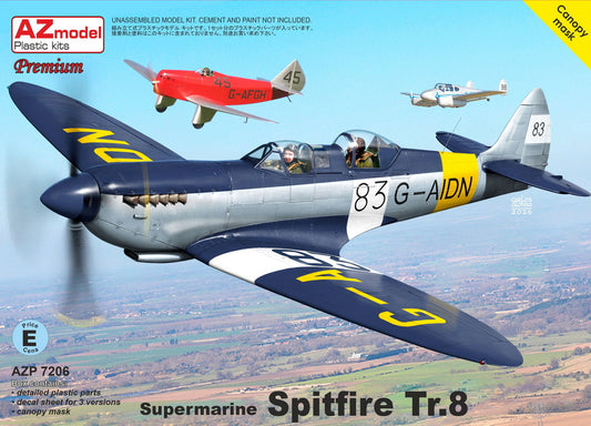 AZ Model AZP7206 1:72 Supermarine Spitfire Tr.8 'Racer' G-AIDN (Premium Edition)