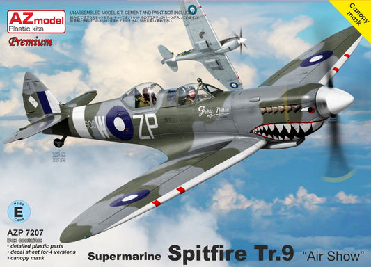 AZ Model AZP7207 1:72 Supermarine Spitfire Tr.9 'Air show schemes'