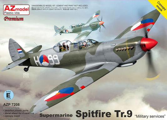 AZ Model AZP7208 1:72 Supermarine Spitfire Tr.9 'Military service'
