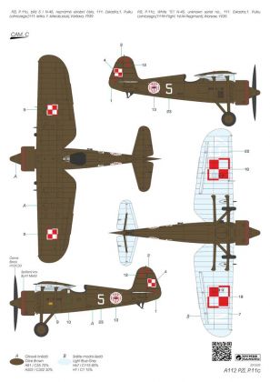 Azur 112 1:72 PZL P.11c 'First Shots'
