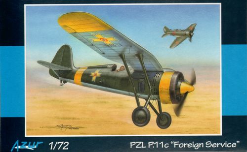 Azur A115 1:72 PZL P.11c 'Foreign Service'