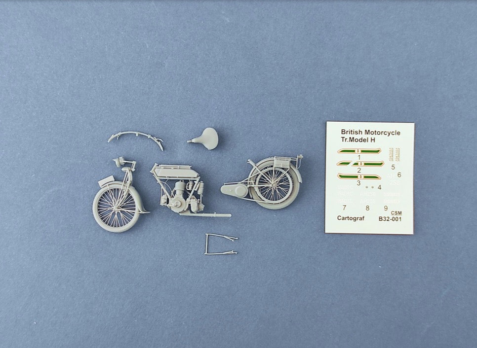Copper State Models B35-001 1:35 British Motorcycle Triumph Model H (3D-Printed)