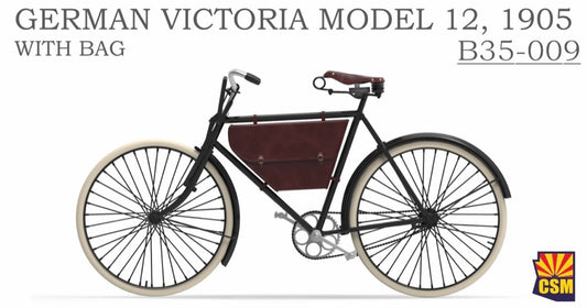 Copper State Models B35-009 1:35 German Victoria Model 12, 1905 with a bag