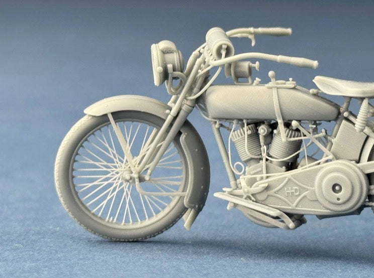 Copper State Models B35-011 1:35 US Model J Military Motorcycle 1916–1918