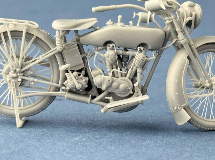 Copper State Models B35-011 1:35 US Model J Military Motorcycle 1916–1918