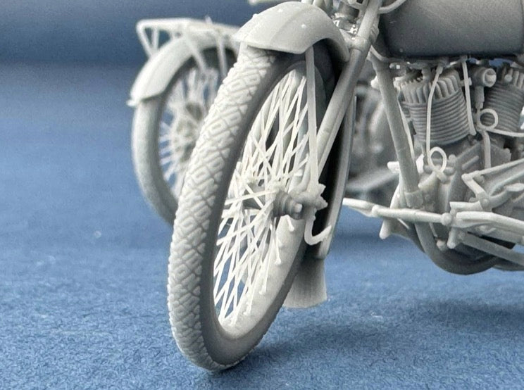 Copper State Models B35-011 1:35 US Model J Military Motorcycle 1916–1918