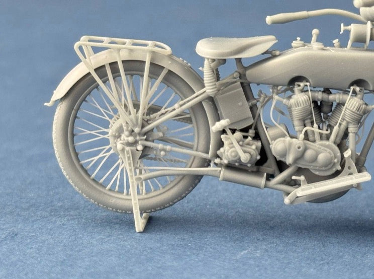 Copper State Models B35-011 1:35 US Model J Military Motorcycle 1916–1918