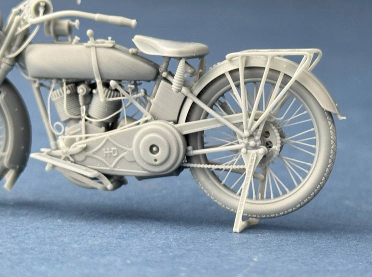 Copper State Models B35-011 1:35 US Model J Military Motorcycle 1916–1918