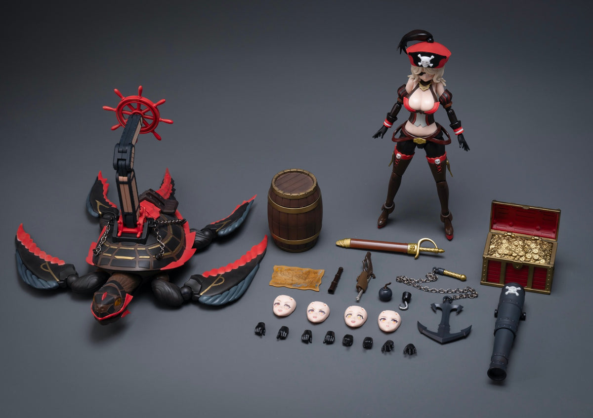 Border Model BA-003 1:12 Pirate Captain Queen Anne