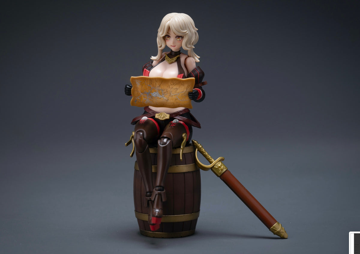 Border Model BA-003 1:12 Pirate Captain Queen Anne