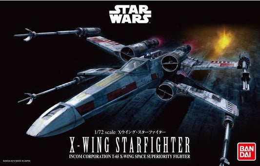 Bandai 01200 1:72 Star Wars X-Wing Starfighter