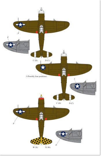 Barracuda Studios BC72001 1:72 Republic P-47 Thunderbolt Part 1