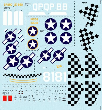 Barracuda Studios BC72001 1:72 Republic P-47 Thunderbolt Part 1