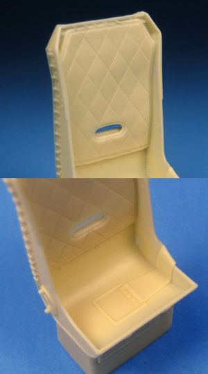 Barracuda Studios BCR24200 1:24 Hawker Typhoon Mk.Ib Seat with No Seat Belt