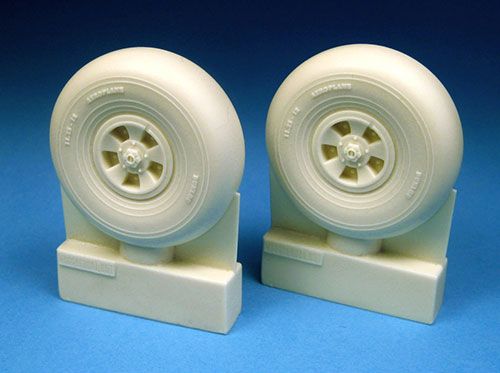 Barracuda Studios BCR24201 1:24 Hawker Typhoon Mk.Ib main wheels