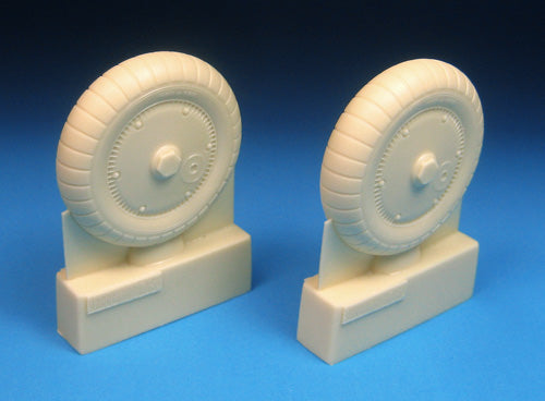 Barracuda Studios BCR24325 1:24 Messerschmitt Bf-109G Ribbed Wheels