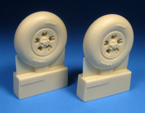 Barracuda Studios BCR24449 1:24 Supermarine Spitfire Mk.Ia/Mk.Vb/Mk.VI - Mk.IXc Five Slot Mainwheels