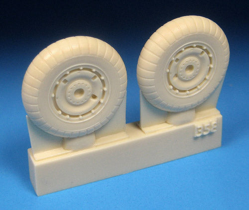 Barracuda Studios BCR32358 1:32 Fw 190A-6 thru A-9, F, D Mainwheels - Ribbed