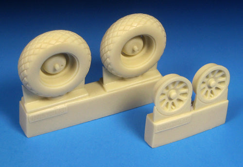 Barracuda Studios BCR32380 1:32 North-American P-51D Mustang Diamond Tread Mainwheels