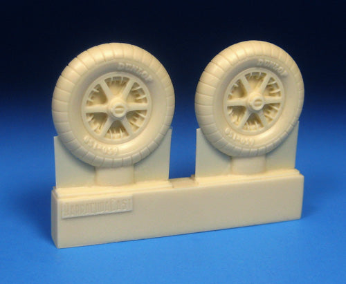 Barracuda Studios BCR32436 1:32 Messerschmitt Bf-109E/F Mainwheels with Ribbed Tires