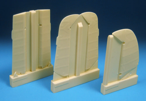 Barracuda Studios BCR32448 1:32 Bf 109F/G Separate Control Surfaces