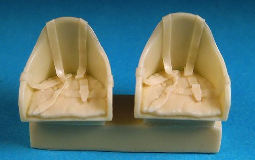 Barracuda Studios BCR48011 1:48 Albatros D.V and Albatros D.Va seat with seatbelts