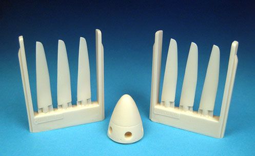 Barracuda Studios BCR48026 1:48 Griffon 5 Blade Prop - Late