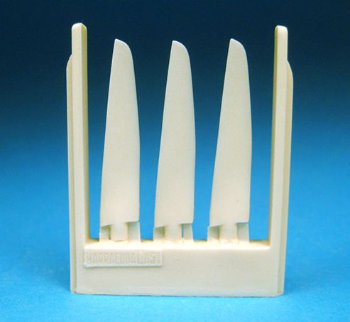 Barracuda Studios BCR48026 1:48 Griffon 5 Blade Prop - Late
