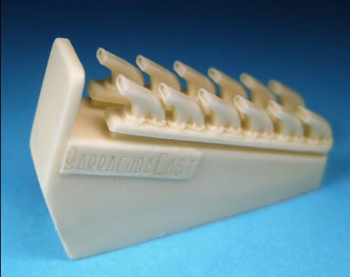 Barracuda Studios BCR48042 1:48 Hawker Typhoon Mk.IB Intake and Exhausts