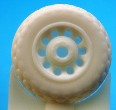 Barracuda Studios BCR48050 1:48 North-American P-51 Mustang Oval Tread Pattern Wheels