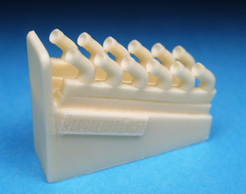 Barracuda Studios BCR48092 1:48 Supermarine Spitfire PR Mk.XIX Tubular Exhausts