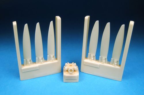 Barracuda Studios BCR48093 1:48 Griffon Supermarine Spitfire Mk.XIX Late 5 Blade Propeller