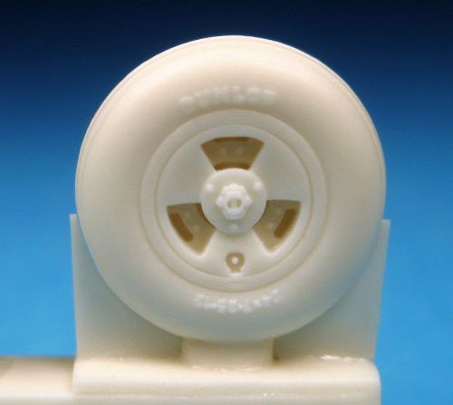 Barracuda Studios BCR48097 1:48 Supermarine Spitfire Mk.XIX 3 slot wheels - Circumferential