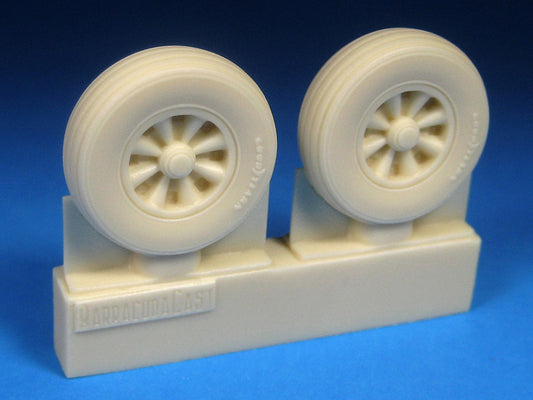 Barracuda Studios BCR48117 1:48 Vought F4U Corsair Stamped Hub Mainwheels