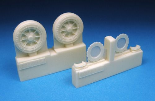 Barracuda Studios BCR48243 1:48 Grumman F8F-2 Bearcat Late Mainwheels