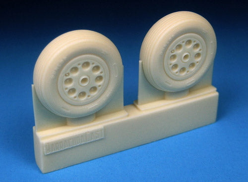 Barracuda Studios BCR48304 1:48 Gloster Meteor F.8 Main and Nose Wheel Set