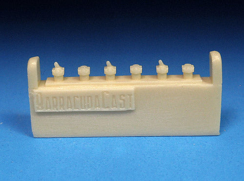Barracuda Studios BCR48344 1:48 Hawker Sea Fury FB.11 Mainwheels - Block Tread