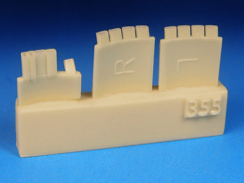 Barracuda Studios BCR48355 1:48 FW 190A-1 through A-9, F, G Exhausts