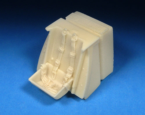 Barracuda Studios BCR48370 1:48 Bf-109G-6 and Bf-109G-14 Seat with Molded In Belts