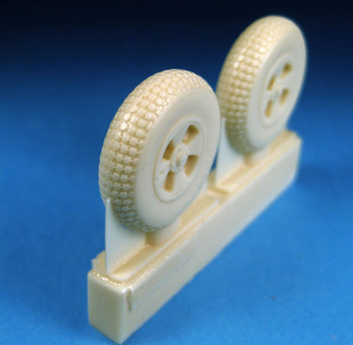 Barracuda Studios BCR48404 1:48 Hawker Tempest Mk.V Late Mainwheels - Block Tread