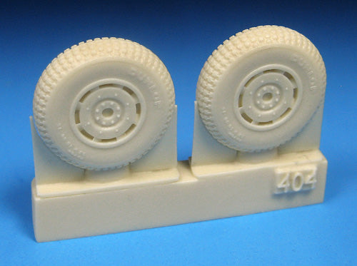 Barracuda Studios BCR48404 1:48 Hawker Tempest Mk.V Late Mainwheels - Block Tread