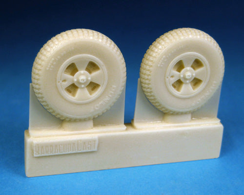 Barracuda Studios BCR48404 1:48 Hawker Tempest Mk.V Late Mainwheels - Block Tread
